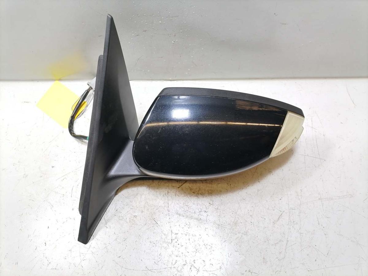 Ford Galaxy 2 WA6 original Au&szlig;enspiegel links klappbar Panther Schwarz BJ09